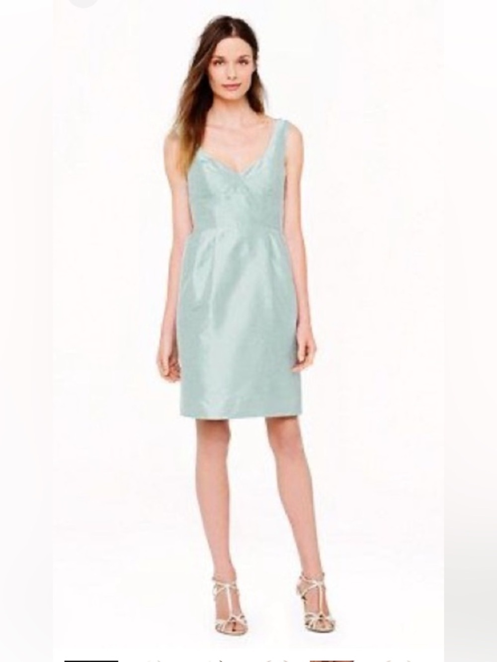J. Crew Karlie Wedding Dress Mint Color